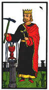 King of Cups Tarot card in Esoterico Tarot deck