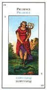 The Hanged Man Tarot card in Etteilla deck