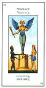The Devil Tarot card in Etteilla Tarot deck