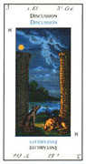 The Moon Tarot card in Etteilla deck