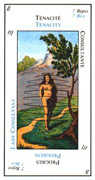 The High Priestess Tarot card in Etteilla Tarot deck