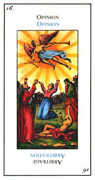 Judgement Tarot card in Etteilla deck