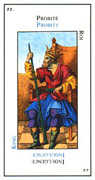 King of Wands Tarot card in Etteilla deck