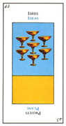 Seven of Cups Tarot card in Etteilla deck