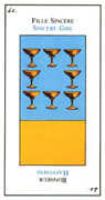 Eight of Cups Tarot card in Etteilla deck