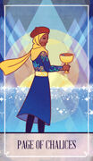 Page of Chalices Tarot card in The Fablemaker's Animated Tarot Tarot deck