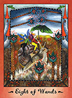 faerie-tarot - Eight of Wands