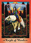 faerie-tarot - Knight of Wands