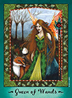 faerie-tarot - Queen of Wands