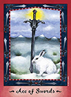 faerie-tarot - Ace of Swords