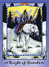 faerie-tarot - Knight of Swords