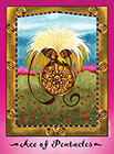 faerie-tarot - Ace of Coins