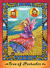 faerie-tarot - Two of Coins