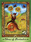 faerie-tarot - Three of Coins