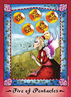 faerie-tarot - Five of Coins