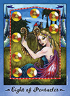 faerie-tarot - Eight of Coins