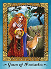 faerie-tarot - Queen of Coins