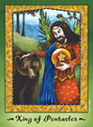 faerie-tarot - King of Coins