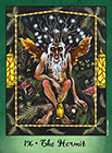 faerie-tarot - The Hermit