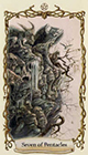 fantastical-creatures - Seven of Pentacles