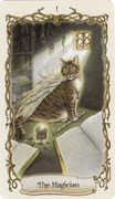 The Magician Tarot card in Fantastical Creatures deck