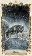 The Devil Tarot card in Fantastical Creatures deck