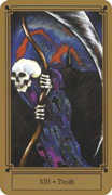 Death Tarot card in Fantastical Tarot Tarot deck