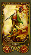 The Fool Tarot card in Fenestra Tarot deck