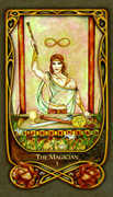 The Magician Tarot card in Fenestra Tarot deck