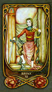 Justice Tarot card in Fenestra Tarot deck