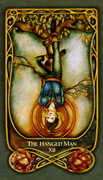 The Hanged Man Tarot card in Fenestra deck