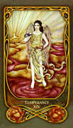 Temperance Tarot card in Fenestra Tarot deck