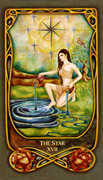 The Star Tarot card in Fenestra deck