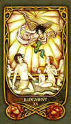 Judgement Tarot card in Fenestra deck