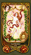 The World Tarot card in Fenestra deck