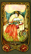 The Empress Tarot card in Fenestra deck