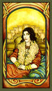 Nine of Cups Tarot card in Fenestra Tarot deck