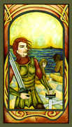 Five of Swords Tarot card in Fenestra Tarot deck