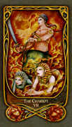 The Chariot Tarot card in Fenestra deck