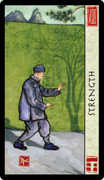 Strength Tarot card in Feng Shui Tarot deck