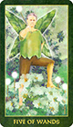 forest-folklore - Five of Wands