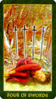 forest-folklore - Four of Swords