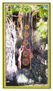 Five of Coins Tarot card in Gendron Tarot deck