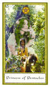 Page of Coins Tarot card in Gendron Tarot deck