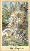 The Emperor Tarot card in Ghosts & Spirits Tarot deck