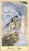 Seven of Cups Tarot card in Ghosts & Spirits deck