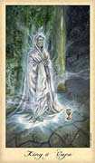 King of Cups Tarot card in Ghosts & Spirits deck