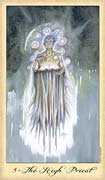 The Hierophant Tarot card in Ghosts & Spirits Tarot deck