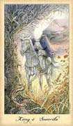 King of Swords Tarot card in Ghosts & Spirits Tarot deck