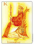 King of Wands Tarot card in Gill Tarot deck